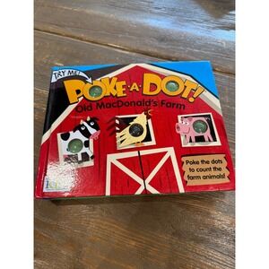 Poke A Dot Old‎ MacDonald's Farm Book Kids Toddler Sound